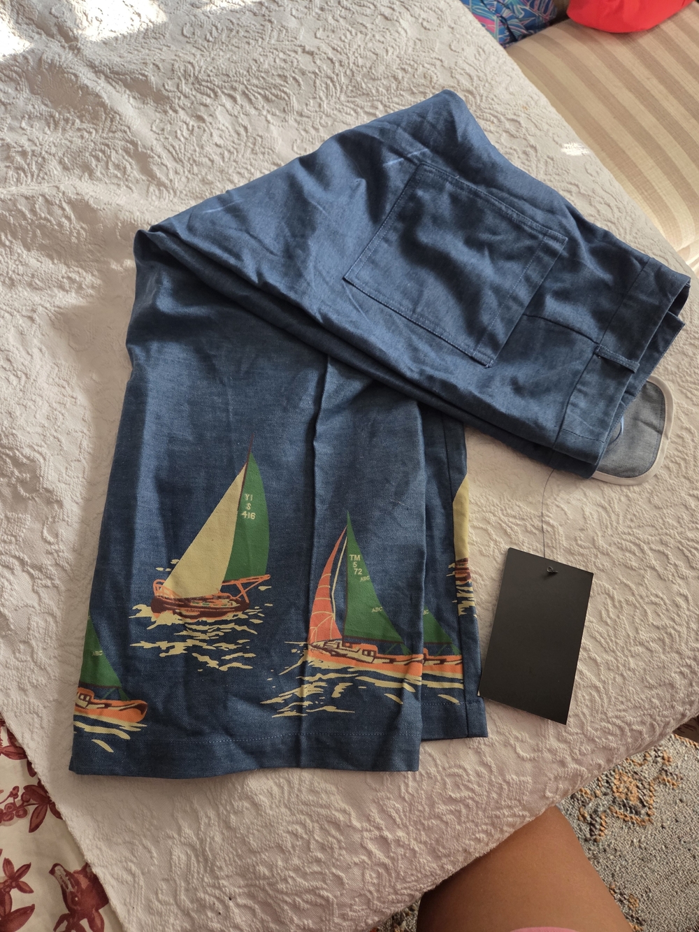 0Sail Boat Pants